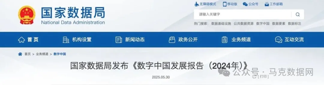 免费共享-《数字中国发展报告（2024年）》